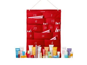 Photo du Calendrier de l'Avent 2020 de Clarins 24 jours